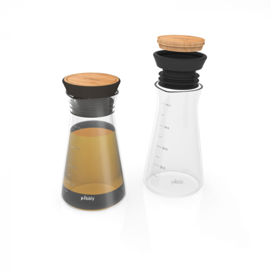 Vinaigrette shaker - black