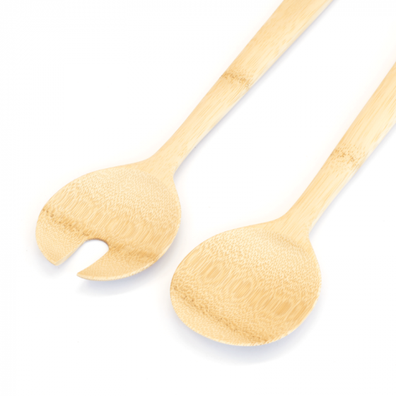 Bamboo Salad Servers