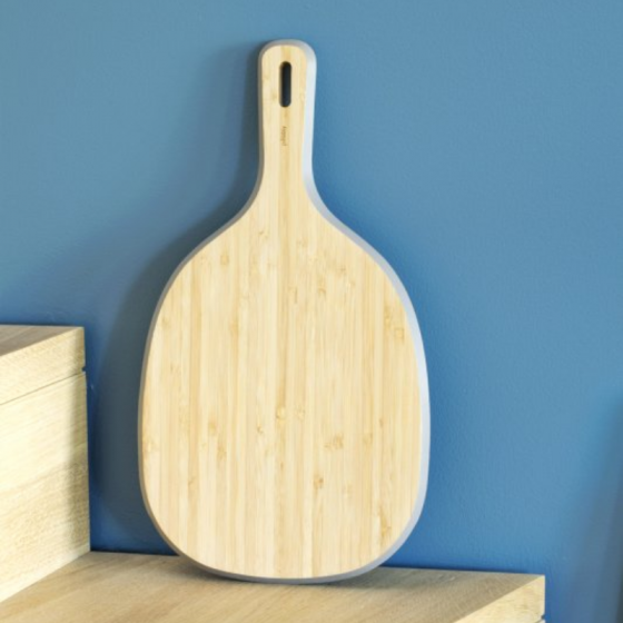 Bamboo Handle Board - Grey border