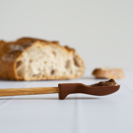 Mini Spatule en Silicone à Pâte à Tartiner