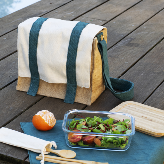 Sac Déjeuner à Bandoulière avec Set de Table