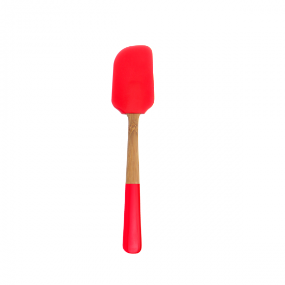 Spatule en Silicone et Bambou