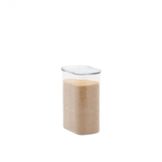 Rectangular Glass Storage Canister