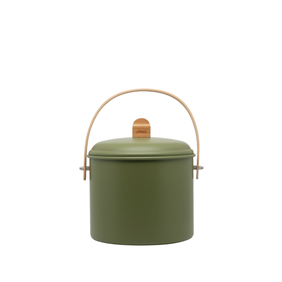 Seau à Compost d'Intérieur en Acier - 3,5 L