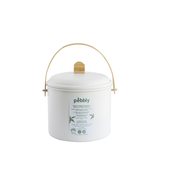 Indoor Steel Compost Bucket - 3,5 L