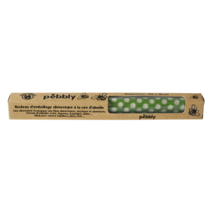 Lebensmittelverpackungsrolle 1 M, Wiederverwendbar, Bienenwachs