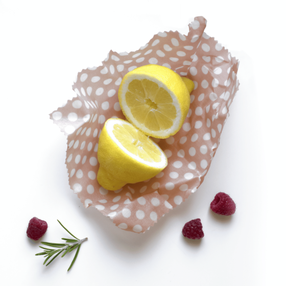 Set of 3 Beeswax Food Wrapping Sheets