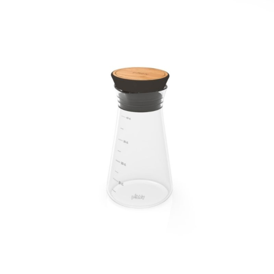 Vinaigrette shaker - black