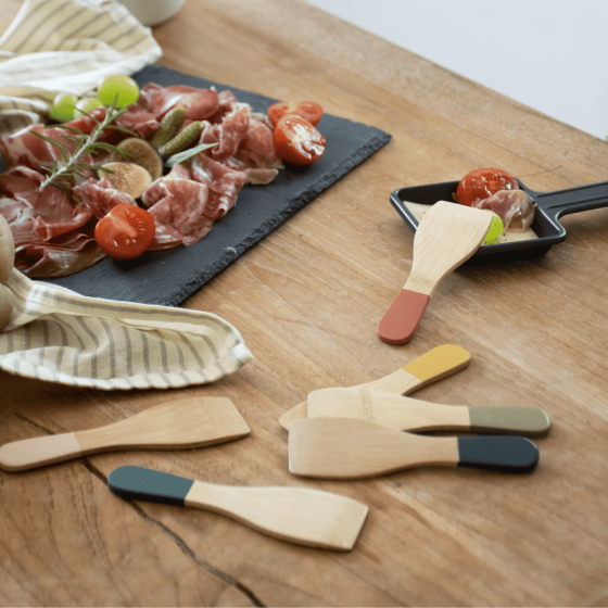 6Er-Set Raclette Schaber