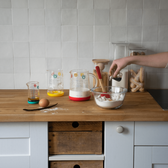 Small Precision Glass Measuring Jug – 50 ml
