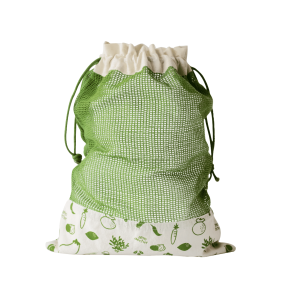 Bio-Baumwoll Gemüse- Und Früchtetasche 30X40 Cm