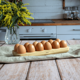 Eierplatte Für 12 Eier