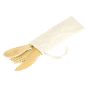 Set of 3 Bamboo Cutlery