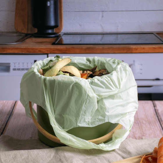 Rouleau de 20 Bio Sacs compostables et biodégradables