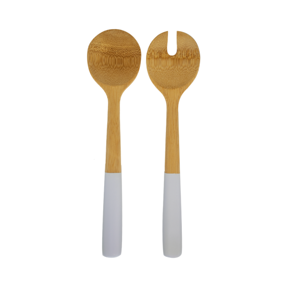Bamboo salad servers