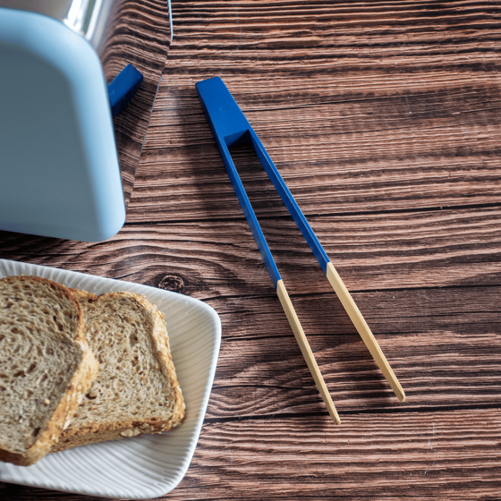 Pince à Toast Aimantée en Bambou