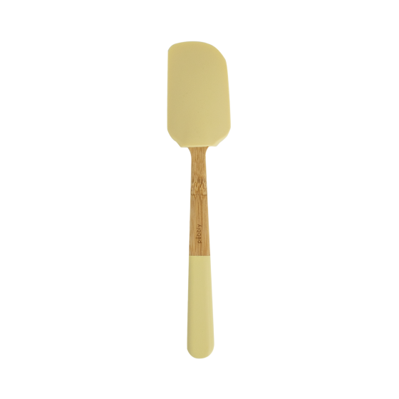 Spatule en Silicone et Bambou - PASTEL