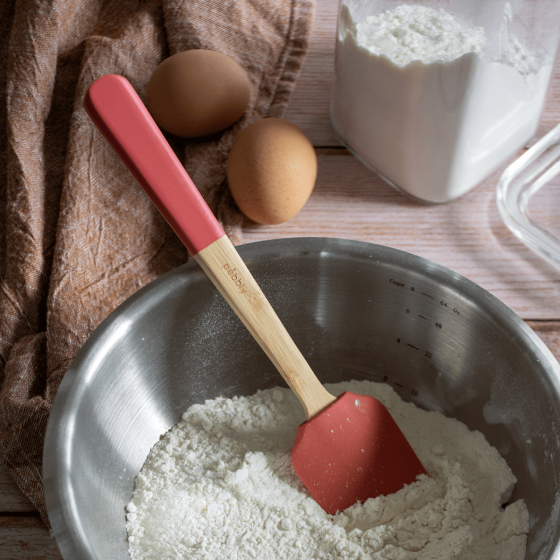 Spatule en Silicone et Bambou - SWEETNESS