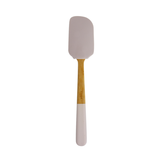 Silicone and Bamboo Spatula – 12 Colors