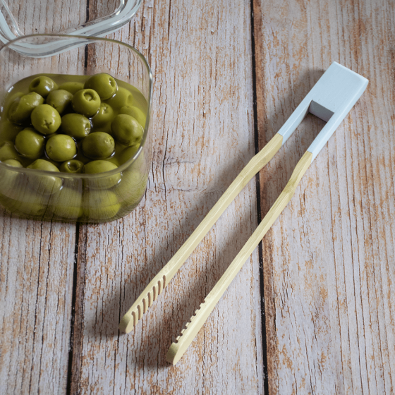 Bamboo Multi-Purpose Tongs - 12 colours
