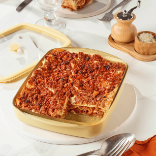 Rectangular Glass Baking Dish with Lid - 1.6 Liters - 2 Colors