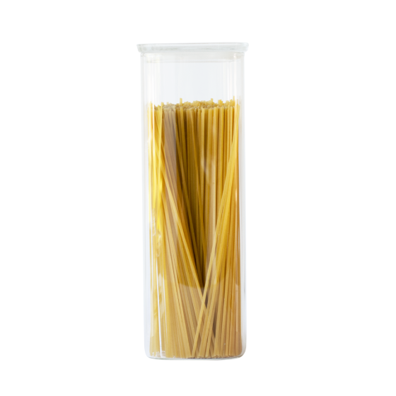 Boîte de Conservation Carrée en Verre