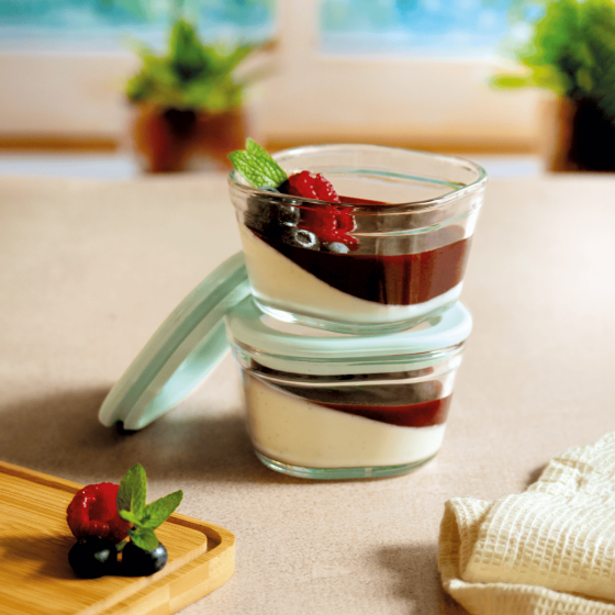 Glas-Set zum Kochen und Aufbewahren - 4 Teile