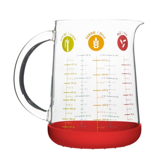 1-Liter-Krug und Präzisions-Messbecher (200 ml)
