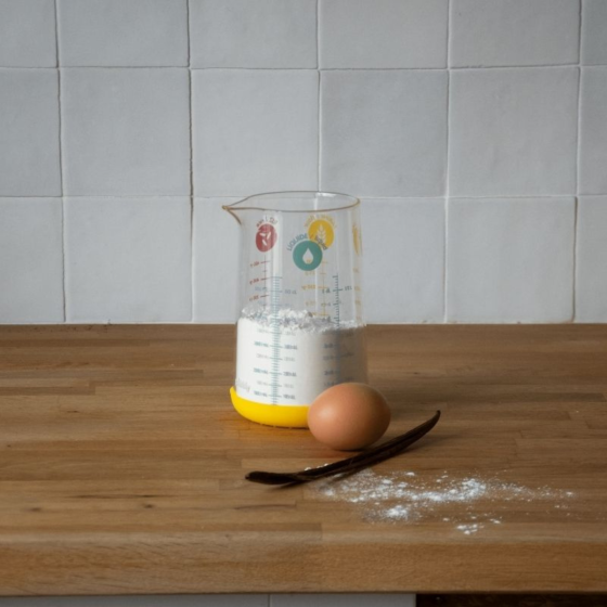 Verre doseur 500ml et verre doseur de précision 50ml